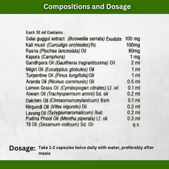 OrthoMEF Ayurvedic ROLL ON – Fast Action for Joint & Muscle Pain 60 ML