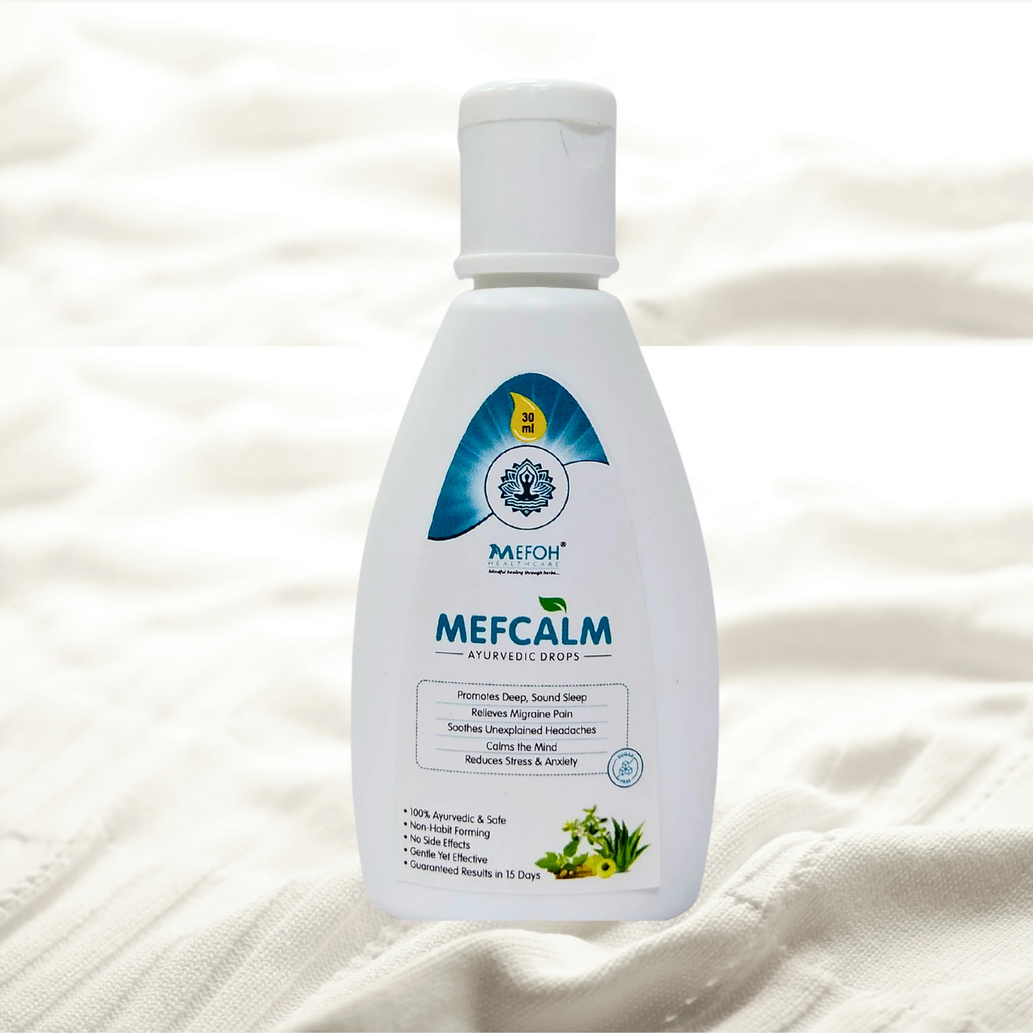 MEFCALM Drops तनाव कम करें, नींद बेहतर बनाएं