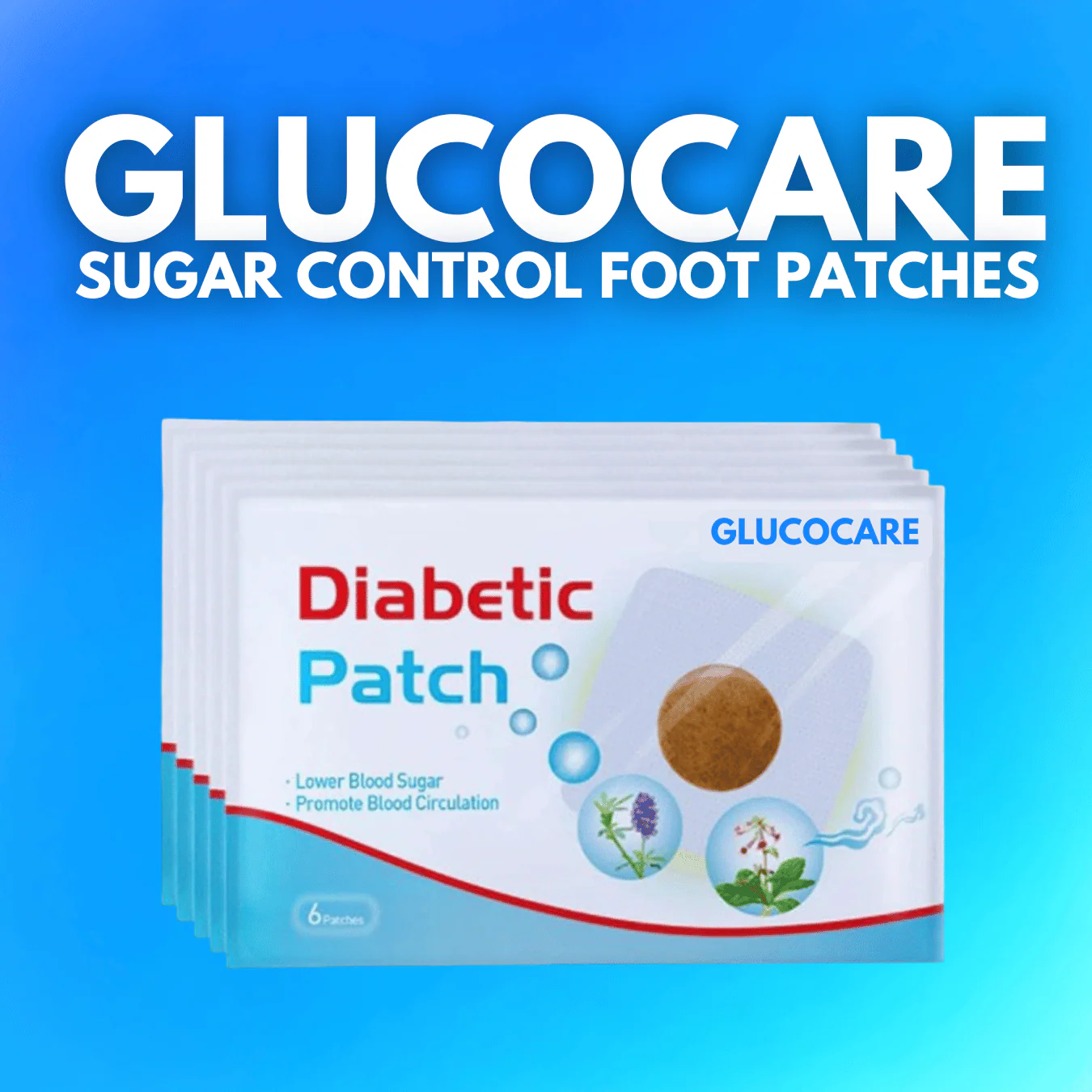 GlucoCare™ Sugar Control Foot Patches