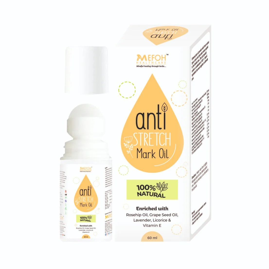 Anti-Stretch Marks Oil – Nourishing & Repairing Oil for Smoother, Firmer Skin